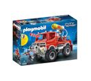 9466 Playmobil 4x4 De Pompier Avec Lance-eau 1218
