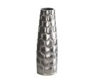 Aluminium Vase à Fleurs 47 Argenté Sukhothai