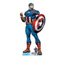 Figurine En Carton Avengers Captain America Comics H 191 Cm