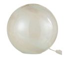 Lampe À Poser Ronde "pearl" 29cm Blanc
