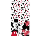 Serviette De Plage - Disney Mickey Et Minnie - 70x140 Cm