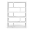 High Bookcase Dublin White 120 X 173