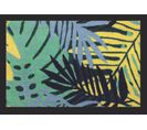 Tapis Anti-poussière "palm Tree" En Polyamide Multicolore - Dim : 40 X 60 Cm