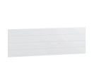 Tête De Lit En Bois Coloris Blanc - Longueur 156 X Hauteur 45 Cm
