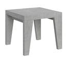 Table Extensible 90x90/246 Cm Naxy Ciment