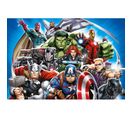 Poster Intissé - Disney Marvel -les Avengers -10 Personnages - 155 Cm X 110 Cm