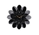 Horloge Mural Flower - Noir