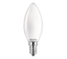Ampoule LED flamme E14 PHILIPS EQ40W blanc froid