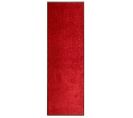 Paillasson Lavable Rouge 60x180 Cm