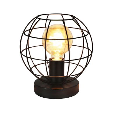 Lampe de Table Vintage Noir Lampe de Chevet E27 Métal Maximum 40w Lampe de Table salon