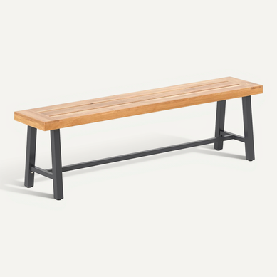 Banc Exterieur Jardin 160 X 32 X 45 Cm, 3 Places Banc De Jardin, Capacité 360 Kg, (160 Cm,1)