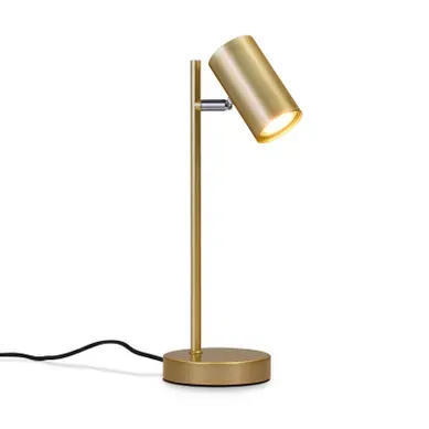 Lampe De Table LED Salon Pivotant 350° Gu10 Lampe De Table Métal Pour Bureau