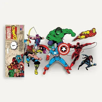 Stickers Repositionnables Marvel Comics Classic - Marvel Comics Classic Stickers Repositionnables Marvel Comics Classic - Marvel Comics Classic