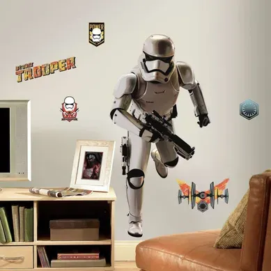 Stickers Repositionnables Géants Stormtroopers Star Wars Episode Vii 113x56 - Star Wars Stormtrooper Stickers Repositionnables Géants Stormtroopers Star Wars Episode Vii 113x56 - Star Wars Stormtrooper