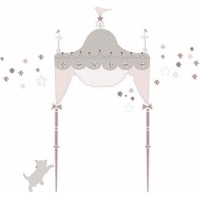 Stickers Repositionnables Géants Tête De Lit Princesse Pour Enfant - Kids Lab Princesse Stickers Repositionnables Géants Tête De Lit Princesse Pour Enfant - Kids Lab Princesse