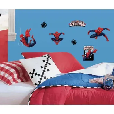 Stickers Repositionnables Spiderman, Marvel - Marvel Spiderman Stickers Repositionnables Spiderman, Marvel - Marvel Spiderman
