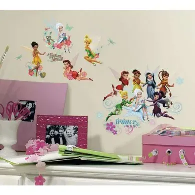 Stickers Repositionnables La Fée Clochette Et Ses Amies, Personnages Disney - Disney Fées Stickers Repositionnables La Fée Clochette Et Ses Amies, Personnages Disney - Disney Fées