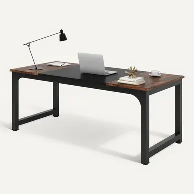 Bureau Pour Ordinateur Portable, Poste De Travail Pour Bureau, 180 X 80 X 75 Cm Bureau Pour Ordinateur Portable, Poste De Travail Pour Bureau, 180 X 80 X 75 Cm