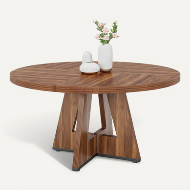Table Ronde Pour Salle à Manger, Cuisine, Salle à Manger, Salon, 120 Cm, Pour 4 Personnes