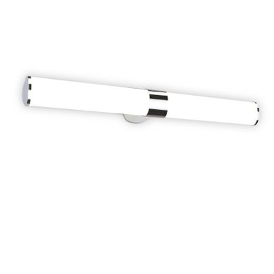 Applique Miroir LED 15w 60cm Chrome Etanche Ip44 Blanc Neutre 4000k Moderne
