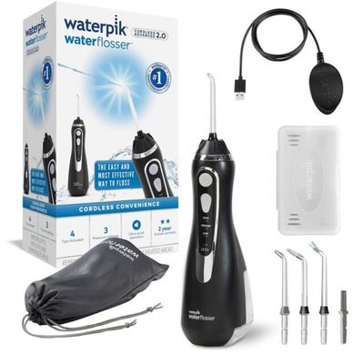 Jet Dentaire Sans Fil Rechargeable Wp-582 : 3 Modes, 4 Embouts