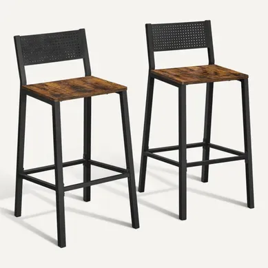 Tabourets De Bar, Lot De 2 Chaises Hautes, Sièges Cuisine, Salle à Manger Tabourets De Bar, Lot De 2 Chaises Hautes, Sièges Cuisine, Salle à Manger