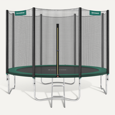 Trampoline Extérieur, Diamètre 366 Cm, Noir Et Vert Trampoline Extérieur, Diamètre 366 Cm, Noir Et Vert