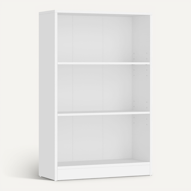 Bibliothèque, Avec étagères Réglables En Hauteur, 60 X 24 X 93 Cm, Blanc Bibliothèque, Avec étagères Réglables En Hauteur, 60 X 24 X 93 Cm, Blanc