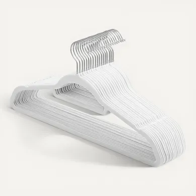 Cintres En Velours, Lot De 20, Antidérapants, épaisseur 0,6 Cm, Gain De Place