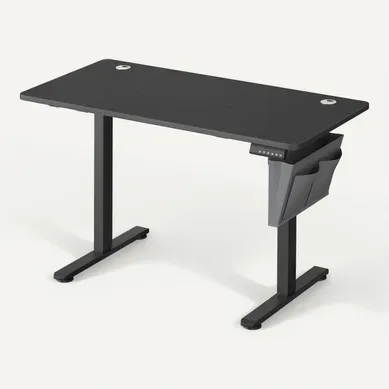 Bureau électrique Assis-debout, Bureau Réglable En Hauteur, 60 X 120 X (72-120) Cm, Noir D'encre Bureau électrique Assis-debout, Bureau Réglable En Hauteur, 60 X 120 X (72-120) Cm, Noir D'encre