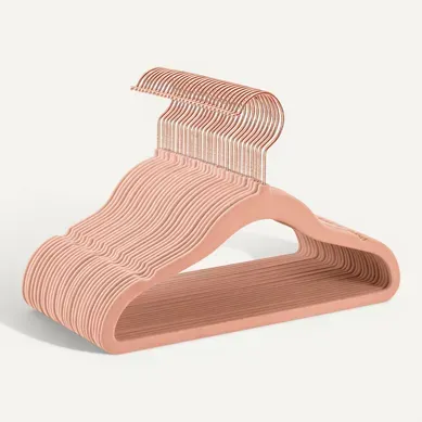 Cintres Enfants, Lot De 30, Avec Crochets Pivotants à 360°, Gain De Place, Cintres Antiglisse, Rose Cintres Enfants, Lot De 30, Avec Crochets Pivotants à 360°, Gain De Place, Cintres Antiglisse, Rose