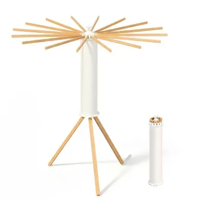 étendoir à Linge Pliable En Bois, Forme Parapluie, Sur Pied, Couleur Naturelle étendoir à Linge Pliable En Bois, Forme Parapluie, Sur Pied, Couleur Naturelle
