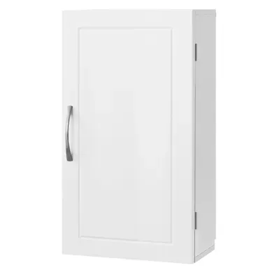 Placard De Rangement Mural, étagères Réglables, 18 X 30 X 60 Cm, Blanc Placard De Rangement Mural, étagères Réglables, 18 X 30 X 60 Cm, Blanc