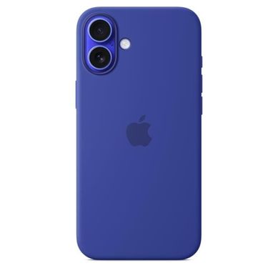 Apple iPhone 16 Plus - Coque En Silicone Avec Magsafe - Ultramarine Apple iPhone 16 Plus - Coque En Silicone Avec Magsafe - Ultramarine