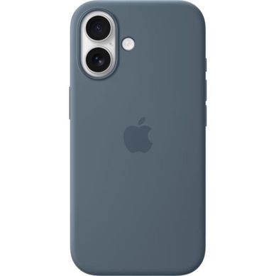 iPhone 17 - Coque En Silicone Avec Magsafe - Anchor Blue iPhone 17 - Coque En Silicone Avec Magsafe - Anchor Blue