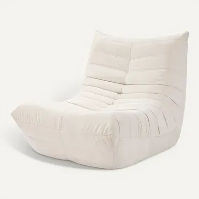 Fauteuil Pouf,fauteuil De Sol Paresseux Pour Salon,daim Velours,85 X 80 X 84cm,beige Fauteuil Pouf,fauteuil De Sol Paresseux Pour Salon,daim Velours,85 X 80 X 84cm,beige
