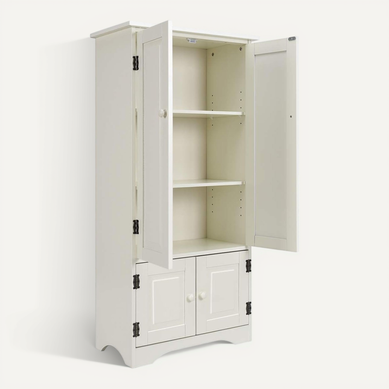 Armoire Meuble Armoire De Rangement Étagères Réglables Neuf Armoire Meuble Armoire De Rangement Étagères Réglables Neuf