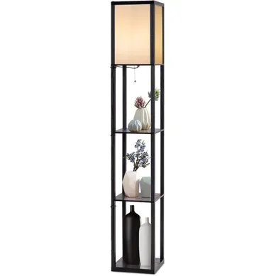 Lampadaire Sur Pied Salon/lampe Salon-160 Cm Avec 3 Etagère/lampe Etagère 220-240v,60w Lampadaire Sur Pied Salon/lampe Salon-160 Cm Avec 3 Etagère/lampe Etagère 220-240v,60w