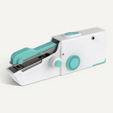 Mini Machine À Coudre Portatif Bleu Cc9073-blu Mini Machine À Coudre Portatif Bleu Cc9073-blu