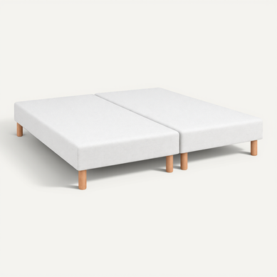 Sommier Tapissier Blanc 70x200x2 (140x200) - Fabrication Française Artisanale - Pieds s - Haut Sommier Tapissier Blanc 70x200x2 (140x200) - Fabrication Française Artisanale - Pieds s - Haut
