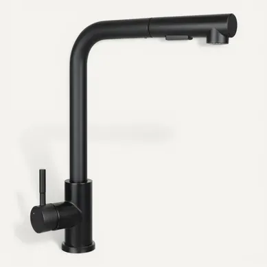 Robinet De Lavabo Robinet D'évier Extensible Rotatif À 360° En Acier Inoxydable Avec 2 Types De Jets