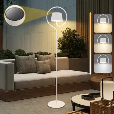 Lampadaire LED Solaire d'extérieur lampadaire sur pied Tactile à Intensité Pour Chambre Lampadaire LED Solaire d'extérieur lampadaire sur pied Tactile à Intensité Pour Chambre