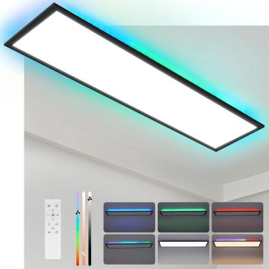 Plafonnier LED 39w Pour Salon Panneau De Plafond à Intensité Variable Changement De Couleur Rgb