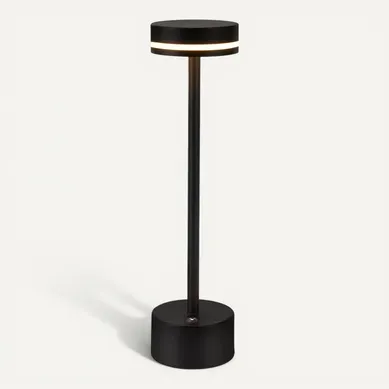 Lampe de Table Tactil LED Lampe De Chevet Noir- H.32cm Lampe de Table Tactil LED Lampe De Chevet Noir- H.32cm