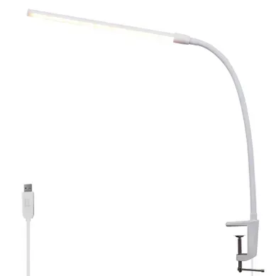 Lampe De Bureau LED à Pince Du Jour Blanche Avec 3 Températures De Couleur 5 Niveaux Lampe De Bureau LED à Pince Du Jour Blanche Avec 3 Températures De Couleur 5 Niveaux