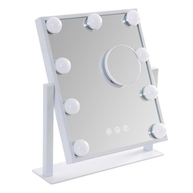Miroir De Maquillage Avec éclairage Hollywood Mirror Miroir De Courtoisie Avec 9 LED