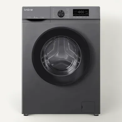 Lave-linge Hublot Lkwm1220as Gris 12kg 1200 Tours Moteur Induction 14 Programmes et Vapeur Lave-linge Hublot Lkwm1220as Gris 12kg 1200 Tours Moteur Induction 14 Programmes et Vapeur