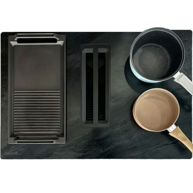 LIN90DAI1F2ZMARBLE Table Induction Aspirante Encastrable 4 Foyers Linarie 2 Flex Zone LIN90DAI1F2ZMARBLE Table Induction Aspirante Encastrable 4 Foyers Linarie 2 Flex Zone