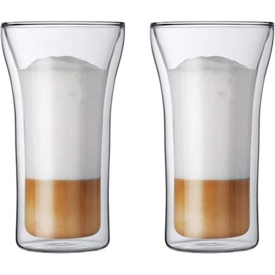 Verres Double Paroi 0,2 L - Lot De 2, Verre Borosilicate Isolant Verres Double Paroi 0,2 L - Lot De 2, Verre Borosilicate Isolant