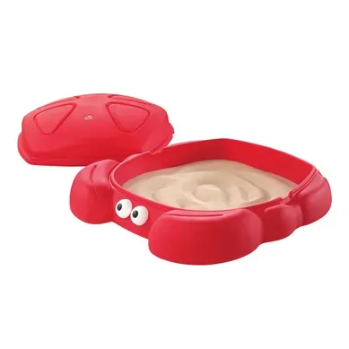 Step2 Bac à Sable Crabbie - Bac à Sable Enfant / Pour Enfants En Plastique Avec Couvercle et Banc - Step2 Bac à Sable Crabbie - Bac à Sable Enfant / Pour Enfants En Plastique Avec Couvercle et Banc -